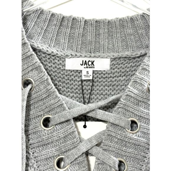 Jack by BB Dakota Willard Sweater in Grey Size Small - Picture 6 of 6